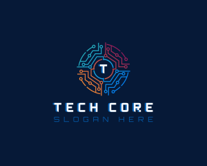 Digital Technology Programming logo design