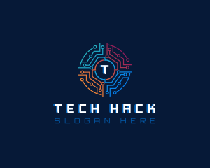 Digital Technology Programming logo design