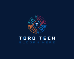 Digital Technology Programming logo design