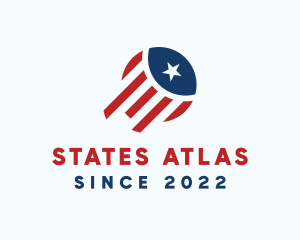 United States Star Stripes logo design
