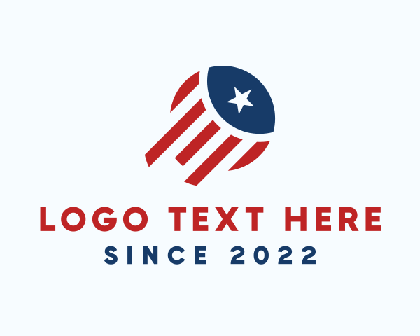 Banner - United States Star Stripes logo design