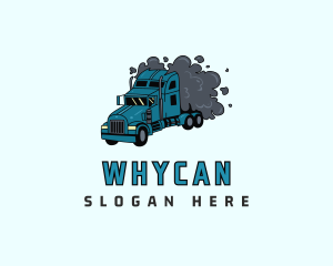 Smoke Freight Truck Logo