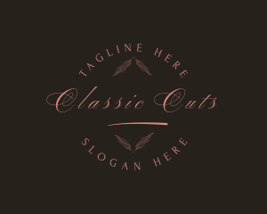 Classic Floral Elegant logo design