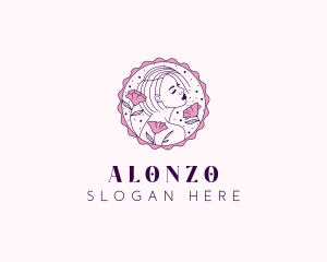 Beauty Floral Model logo design