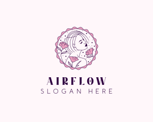 Beauty Floral Model logo design