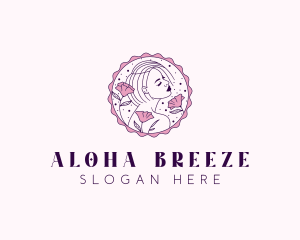 Beauty Floral Model logo design