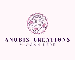 Beauty Floral Model logo design