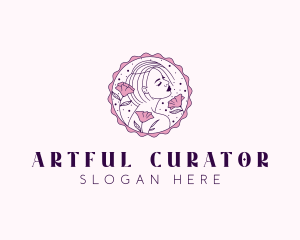 Beauty Floral Model logo design