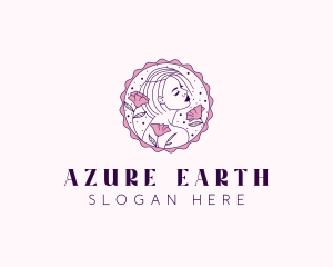 Beauty Floral Model logo design