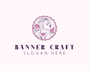 Beauty Floral Model logo design