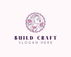 Beauty Floral Model logo design