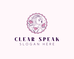 Beauty Floral Model logo design