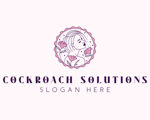 Beauty Floral Model logo design