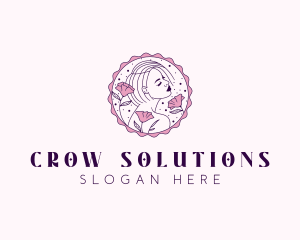 Beauty Floral Model logo design