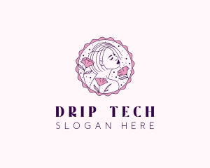 Beauty Floral Model logo design