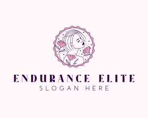 Beauty Floral Model logo design