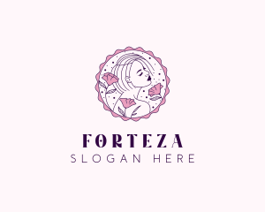 Beauty Floral Model logo design