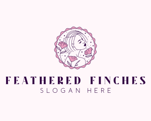 Beauty Floral Model logo design