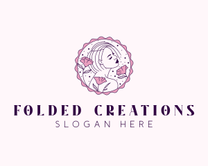 Beauty Floral Model logo design