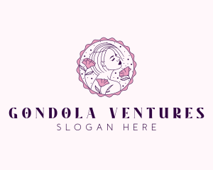 Beauty Floral Model logo design