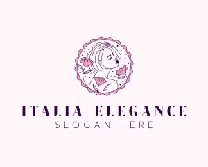 Beauty Floral Model logo design