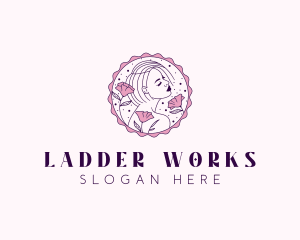 Beauty Floral Model logo design