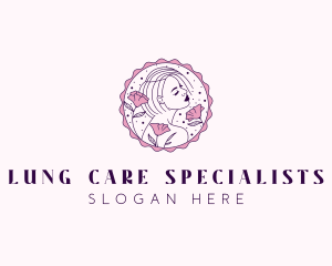 Beauty Floral Model logo design