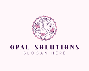 Beauty Floral Model logo design