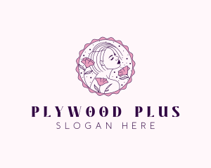 Beauty Floral Model logo design