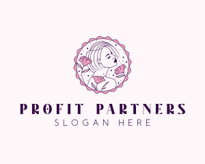 Beauty Floral Model logo design