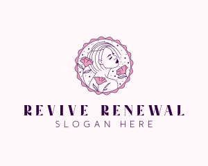 Beauty Floral Model logo design