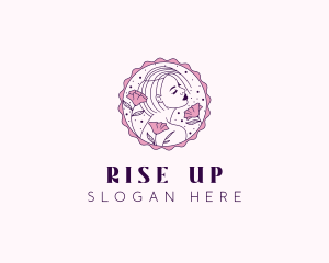 Beauty Floral Model logo design