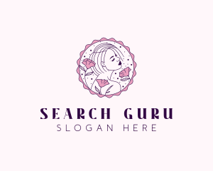 Beauty Floral Model logo design