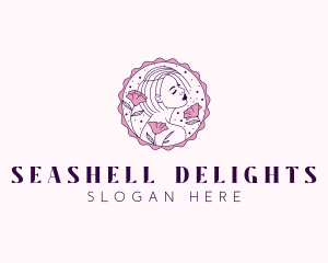 Beauty Floral Model logo design