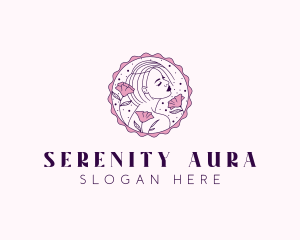 Beauty Floral Model logo design