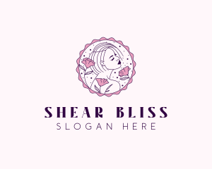 Beauty Floral Model logo design