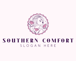 Beauty Floral Model logo design