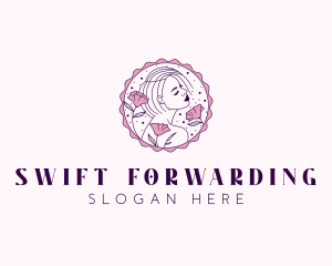 Beauty Floral Model logo design