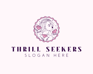 Beauty Floral Model logo design