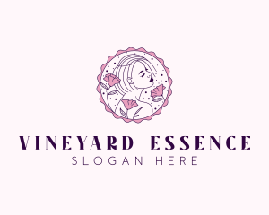 Beauty Floral Model logo design