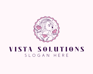 Beauty Floral Model logo design