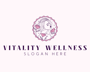 Beauty Floral Model logo design