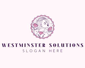 Beauty Floral Model logo design