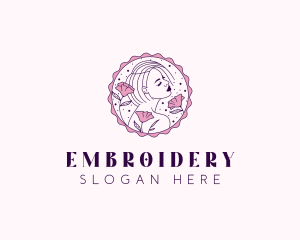 Beauty Floral Model logo design