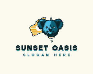 Koala Nature Australia logo design