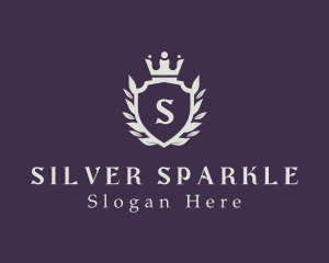 Silver - Silver Crown Shield logo design