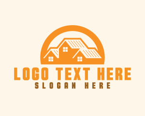 Orange - Home Renovation Realtor logo design