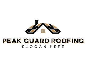 Residential Property Roofing logo design