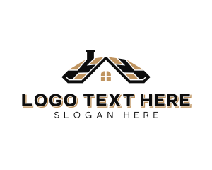 Residential Property Roofing Logo