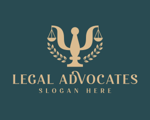 Legal Psychiatry Counseling logo design